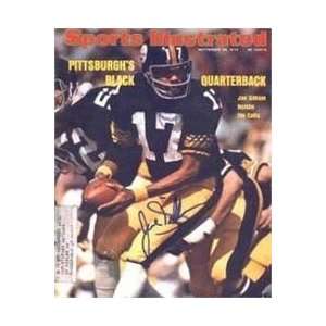   Hand Signed Sports Illustrated Magazine (Pittsburgh Steelers) Deceased