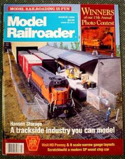 1992 Model Railroader Magazines toy trains  