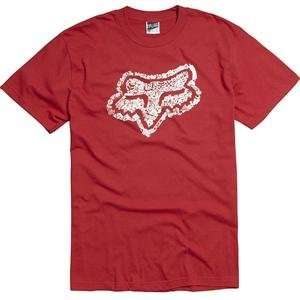  Fox Racing Best of Times Short Sleeve T Shirt   Small/Red 