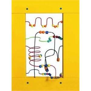  Wire & Bead Maze Wall Panel Toy Toys & Games
