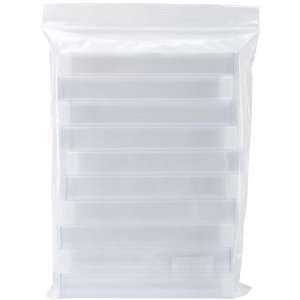  Clear Tall Square 8 Inch Craft Tube, 10 Pack Everything 