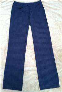 Atelier Charcoal Pin Stripe Pants Suit Size 2  