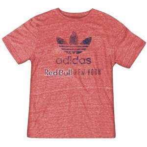  New York Red Bulls Youth Red adidas Vintage Tri Blend T 