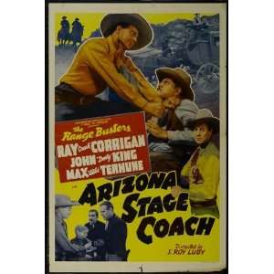 Arizona Stage Coach Poster Movie 27x40 
