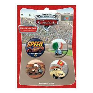    Pyramid International   Cars pack 4 badges Speed Toys & Games