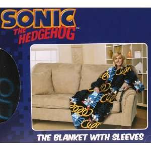  Sonic The Hedgehog Comfy Throw Blanket with Sleeves Fall 