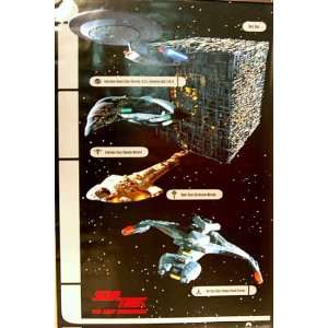  Star Trek Assorted Spacecraft 23x35 Poster