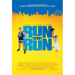  Run Fatboy Run Original Double Sided Movie Poster 27 x 40 