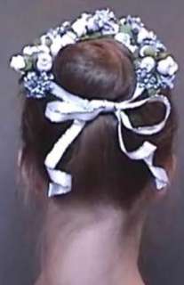 BALLET~WEDDING FLOWER~FLORAL HAIR WREATH~ACCESSORY  