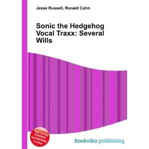  Sonic the Hedgehog Vocal Traxx Several Wills Ronald Cohn 