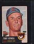 1953 Topps #23 Toby Atwell DP VG/VGEX F114533  