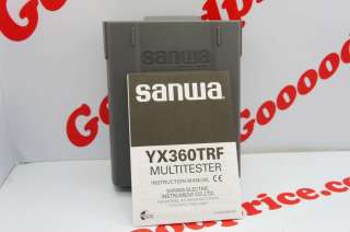 SANWA Analog Multitester YX 360TRF YX360TRF NIB  
