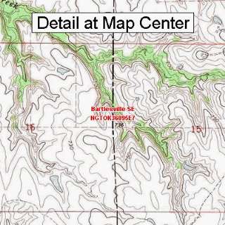   Quadrangle Map   Bartlesville SE, Oklahoma (Folded/Waterproof