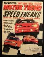 MOTOR TREND Magazine September 1997 Pontiac Trans Am  