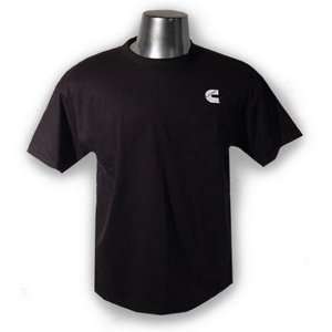  Cummins Black T Shirt (Medium) with white Cummins logo 