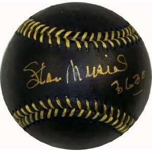  Stan Musial Autographed Baseball   with 3630 Inscription 