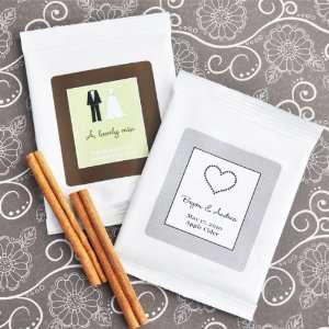 Wedding Favors Apple of My Eye Personalized Hot Apple Cider (Set of 24 