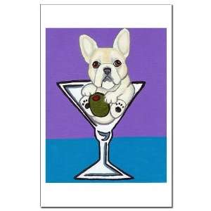  Cream French Bulldog Pets Mini Poster Print by  