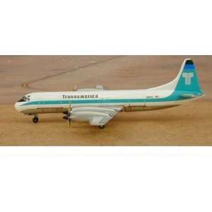  AeroClassics TransAmerica L 188 Model Airplane Everything 