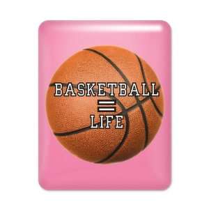  iPad Case Hot Pink Basketball Equals Life 