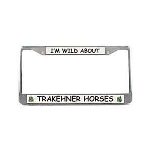  Trakehner Horse License Plate Frame