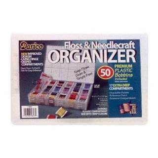 Deep Organizer Box With 50 Plastic Bobbins