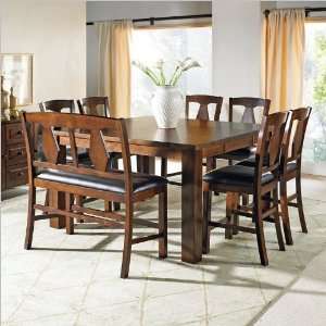Steve Silver Lakewood 7 Piece Counter Height Dining Set  