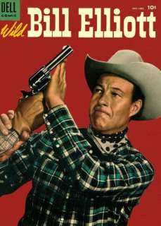   Bill Elliott Comics Books on DVD   TV Western Golden Age Cowboy  