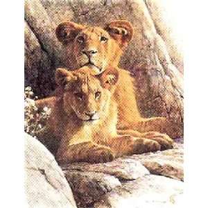  Robert Bateman   Lion Cubs Sappi
