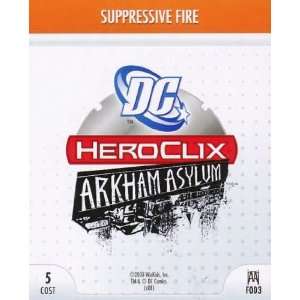    Suprressive Fire # F003 (Rookie)   Arkham Asylum Toys & Games