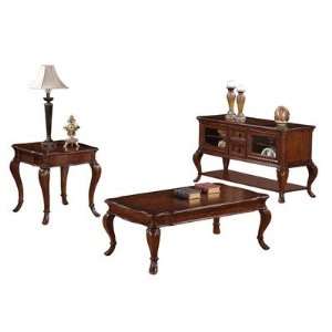    Mill Creek Coffee Table Set in Spiced Pecan