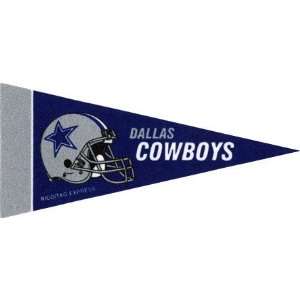 NFL Mini Dallas Cowboys Pennant, (2 Pack)  Sports 