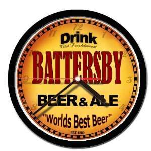  BATTERSBY beer and ale cerveza wall clock 