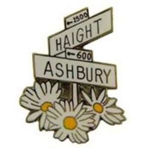  Haight & Ashbury Pin 1 Arts, Crafts & Sewing