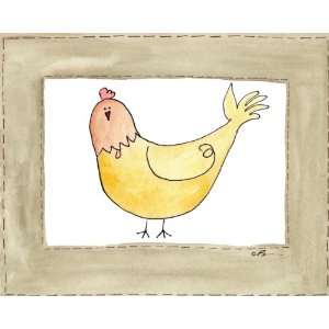  Lailas Vintage Chicken by Serena Bowman 10 by 12, 2 Inch 