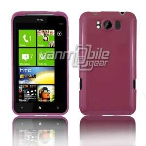 VMG HTC Titan TPU Rubber Gel Skin Case Cover   Pink [In VANMOBILEGEAR 