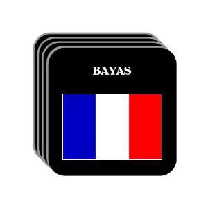  France   BAYAS Set of 4 Mini Mousepad Coasters 