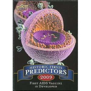   Upper Deck Historic Predictors #HP8 Cure for AIDS Sports Collectibles