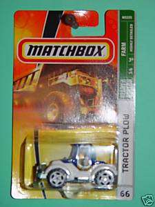 Matchbox #66 Tractor Plow Farm 3/6 2008  
