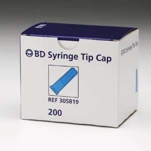  B d Sterile Tip Cap   Model 305819   Pkg of 200 Health 