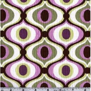  45 Wide Michael Miller Feeling Groovy Orchid Fabric By 