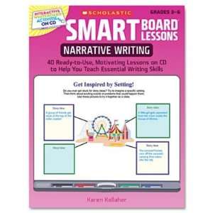 SCHOLASTIC INC. 0545140269 Smart Board Lessons With Cd Writing Grades 