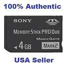 NEW SONY 4GB PRO DUO FOR HDR FX7 FX7 AX2000 CAMCORDER