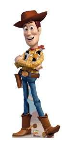 WOODY TOY STORY MOVIE LIFESIZE CARDBOARD STANDUP STANDEE CUTOUT POSTER 