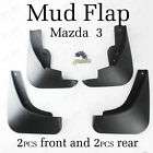 Mazda 3 Mud Flaps Full Set Package Splash Guards