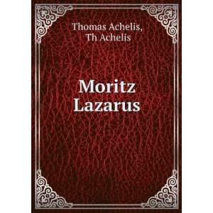  Moritz Lazarus Th Achelis Thomas Achelis Books
