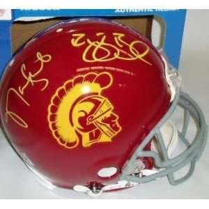 Reggie Bush and Matt Leinart USC Trojans Dual Autographed Authentic 