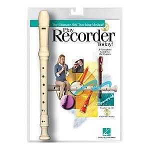  Hal Leonard Play Recorder Today Book/CD with Recorder 