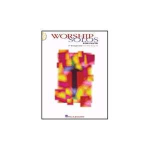  Hal Leonard Worship Solos for Flute   Book & CD Musical 