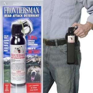  Frontiersman Bear Attack Deterrent, 7.9 oz. Spray w 